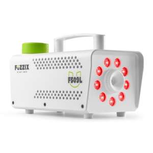 Професионална пушек машина Fuzzix F509LW 9 LEDs RGB бяла | Rotozoom