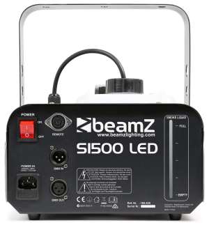 Професионална пушек машина BeamZ S1500LED 9x 3W RGB DMX | Rotozoom