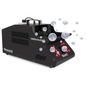 Професионална машина за пушек и балончета BeamZ SB1500LED | Rotozoom