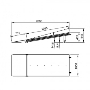 Рампа Showgear Mammoth Dex Ramp 46-64см | Rotozoom