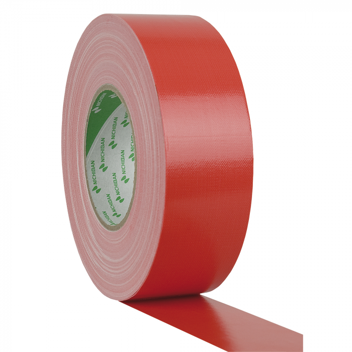 90630_28 Еластично и издръжливо тиксо Nichiban Gaffa Tape червено 50мм/50м | AVStore