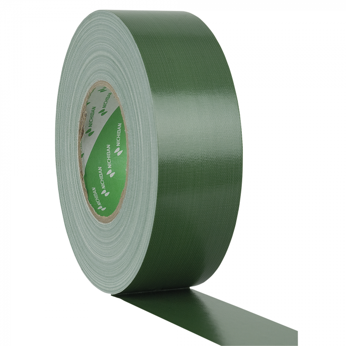 Еластично и издръжливо тиксо Nichiban Gaffa Tape зелено 50мм/50м | AVStore