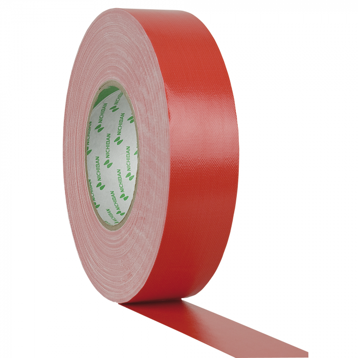 Еластично и издръжливо тиксо Nichiban Gaffa Tape червено 38мм/50м | AVStore