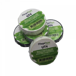 Тиксо MegaTape UT4 черно 19мм/20м | 90677 | AVStore Тиксо MegaTape UT4 черно 19мм/20м | AVStore