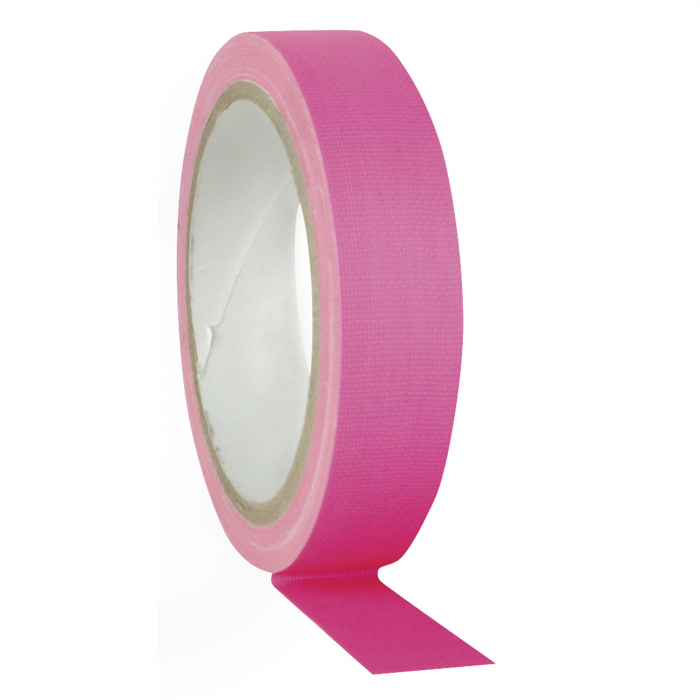 Сценично тиксо Showgear Gaffa Tape Neon розово 25м | AVStore