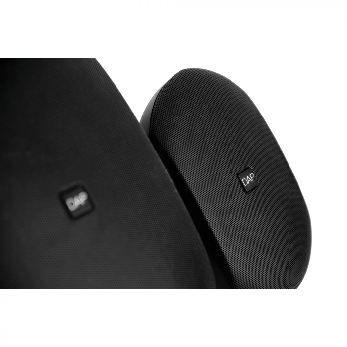 d3832_detail9_29 Пасивен 4″ 100 V дизайнерски стенен високоговорител DAP WMS4T-B черен | Rotozoom