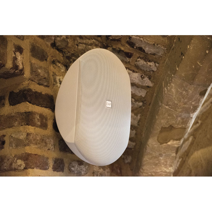 d3843_fx6__55 Пасивен 6.5″ 100 V дизайнерски стенен високоговорител DAP WMS6T-W бял | Rotozoom