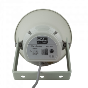 Пасивен 30 W кръгъл рупорен високоговорител DAP HS-30R светлосив | AVStore