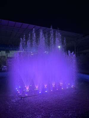 Светещ правоъгълен фонтан за външна употреба 2/4 метра | AVStore