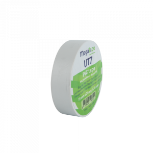 Тиксо MegaTape PVC Tape UT7 бяло 19мм/20м | AVStore
