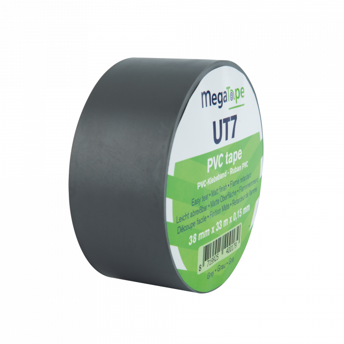 e700110_detail01_24 Тиксо MegaTape PVC Tape UT7 сиво 38мм/33м | AVStore
