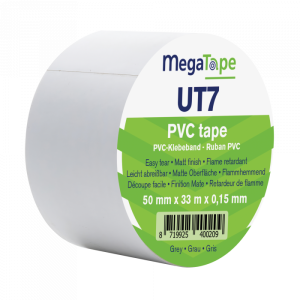 Тиксо MegaTape PVC Tape UT7 бяло 50мм/33м | AVStore