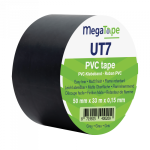 Тиксо MegaTape PVC Tape UT7 черно 50мм/33м | AVStore