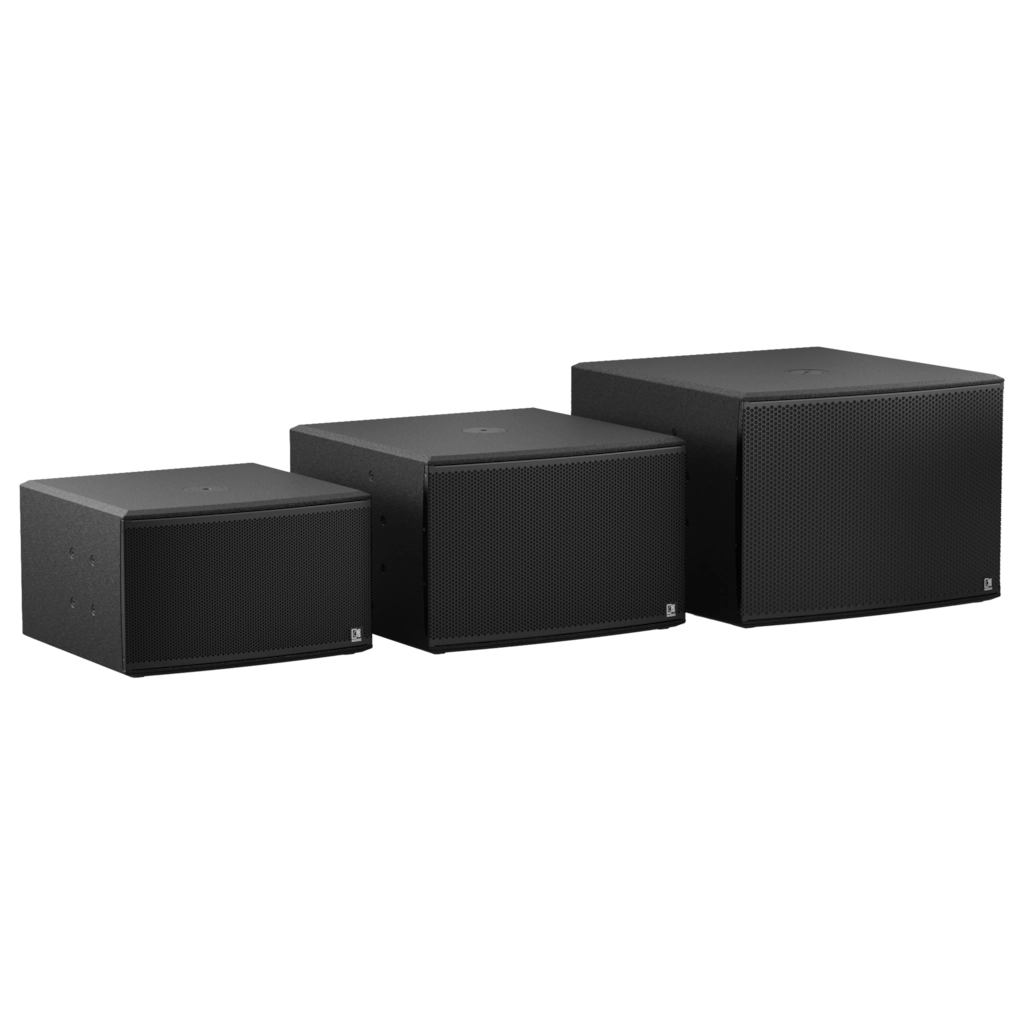 BASSO-family Пасивен инфра-събуфър за вътрешен монтаж 12″ 1000W AUDAC BASSO112 черен | AVStore