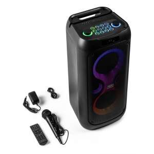 Парти караоке тонколона 180W с вграден Bluetooth и LED осветление Core130 Party Speaker Indoor | AVStore