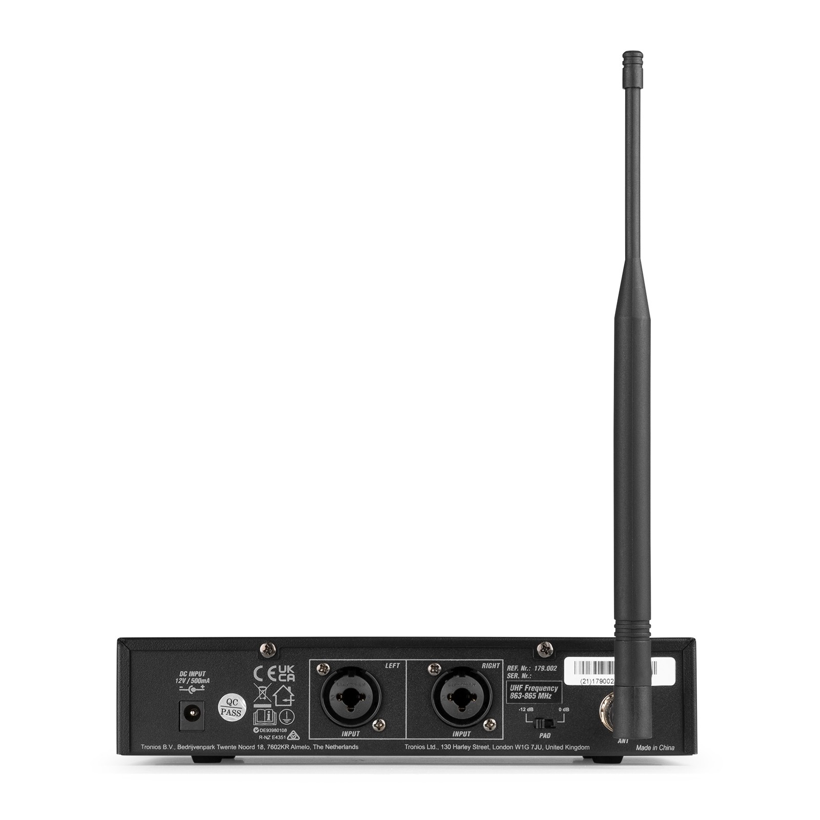 179002_insert1 Професионална In-Ear Monitor система Power Dynamics PD810 UHF | Rotozoom