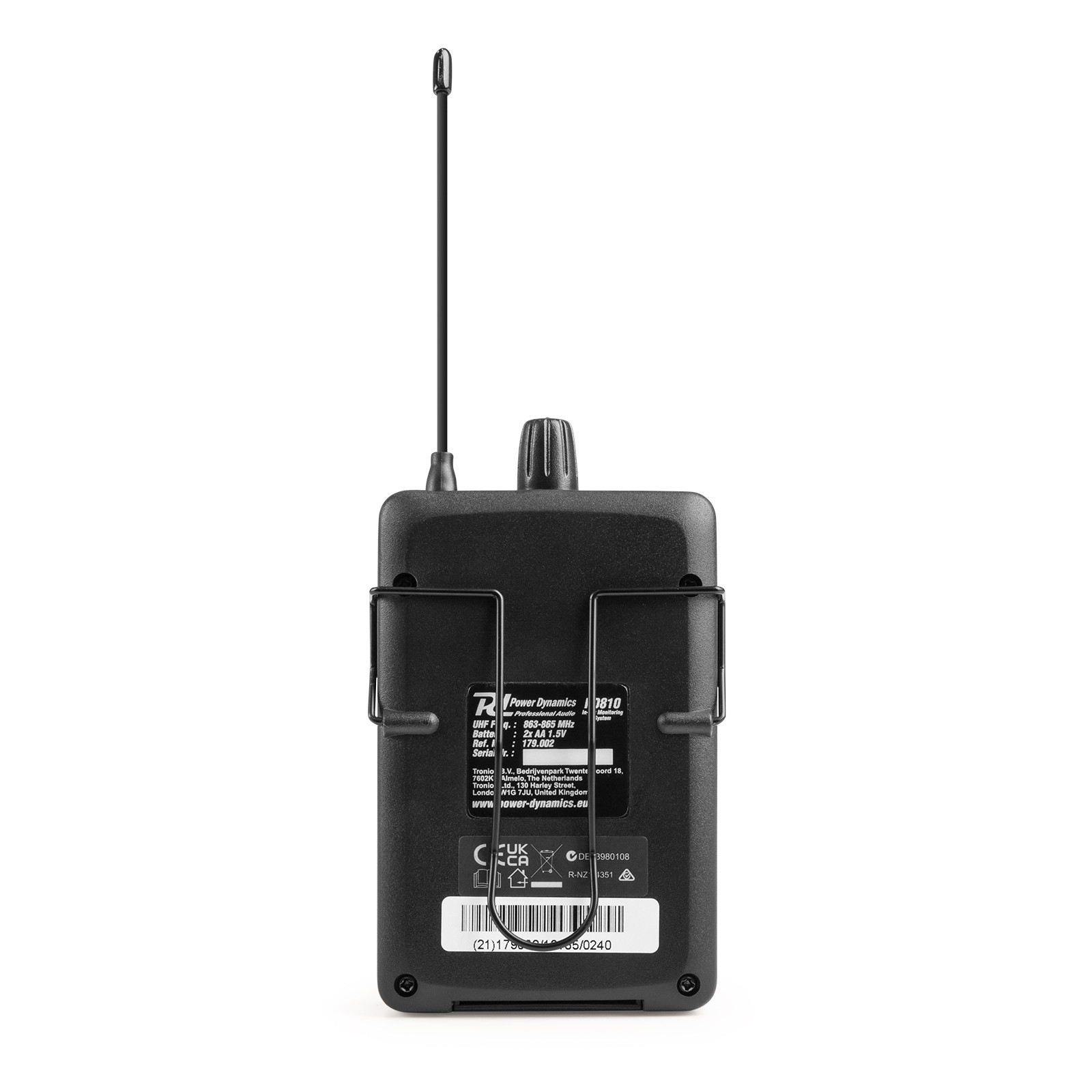 179002_insert23 Професионална In-Ear Monitor система Power Dynamics PD810 UHF | Rotozoom