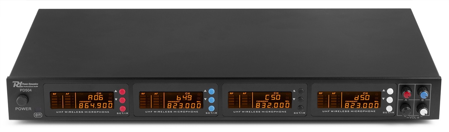 179004_co3_lr_rgb Безжичен микрофонен комплект Power Dynamics PD504H UHF с 4 ръчни микрофона 50 канала | Rotozoom