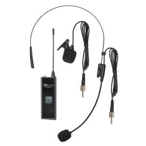 Безжичен микрофонен комплект Power Dynamics PD524B UHF с 4 джобни предавателя | Rotozoom