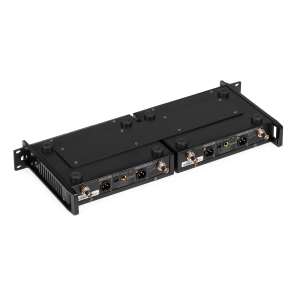 Безжичен микрофонен комплект Power Dynamics PD522B UHF с 2 микрофона 100 канала | AVStore