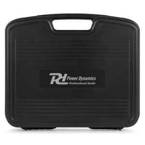 Безжичен микрофонен комплект Power Dynamics PD220B UHF с 2 микрофона 80 канала | Rotozoom
