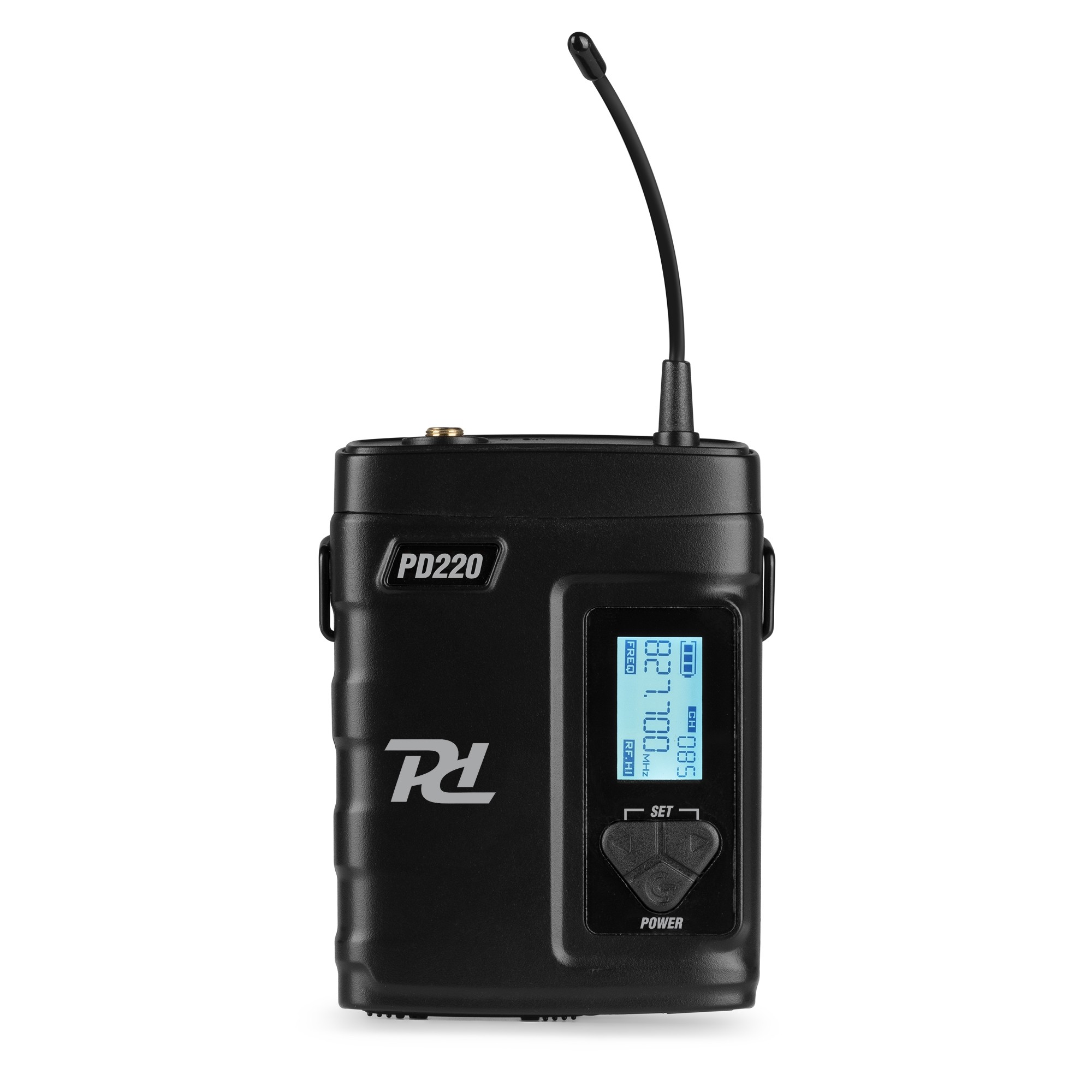 179039_side7 Безжичен микрофон с джобен предавател за системи Power Dynamics PD220 | Rotozoom