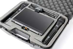 Безжична микрофонна система Power Dynamics PD782 UHF с 2 ръчни микрофона 8 канала | Rotozoom