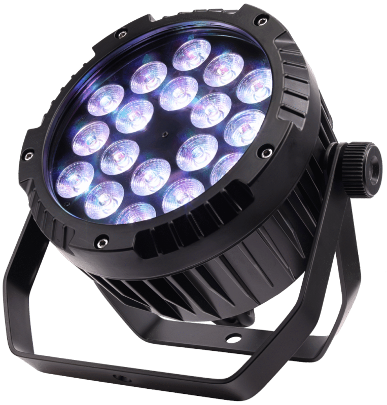 LED Пар прожектор Fractal OPTIRAY 18x18W IP65 RGBWAUV | AVStore
