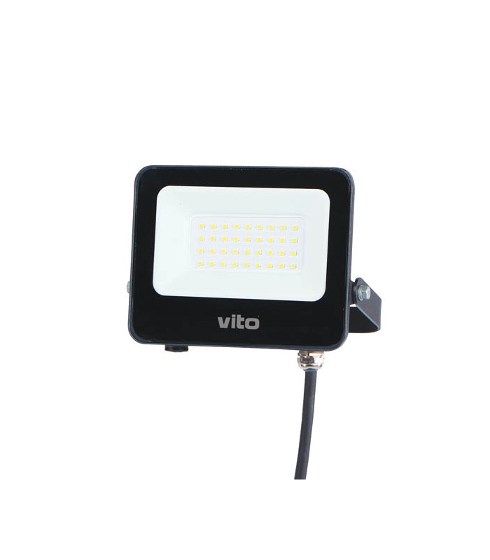 LED прожектор SAVA 20W 1700Lm зелена светлина VITO черен | AVStore