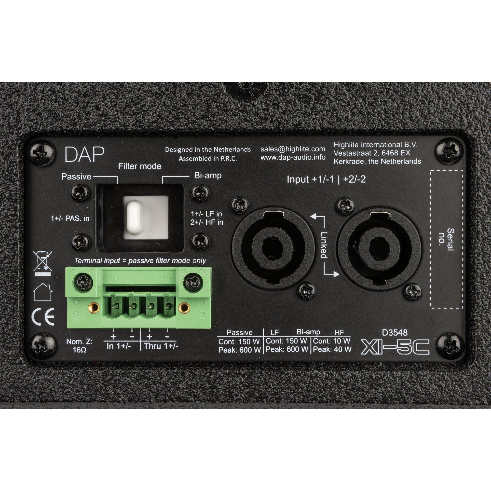 d3548_detail06_24 Пасивна инсталационна тонколона DAP Xi-5C 5″ черна | Rotozoom