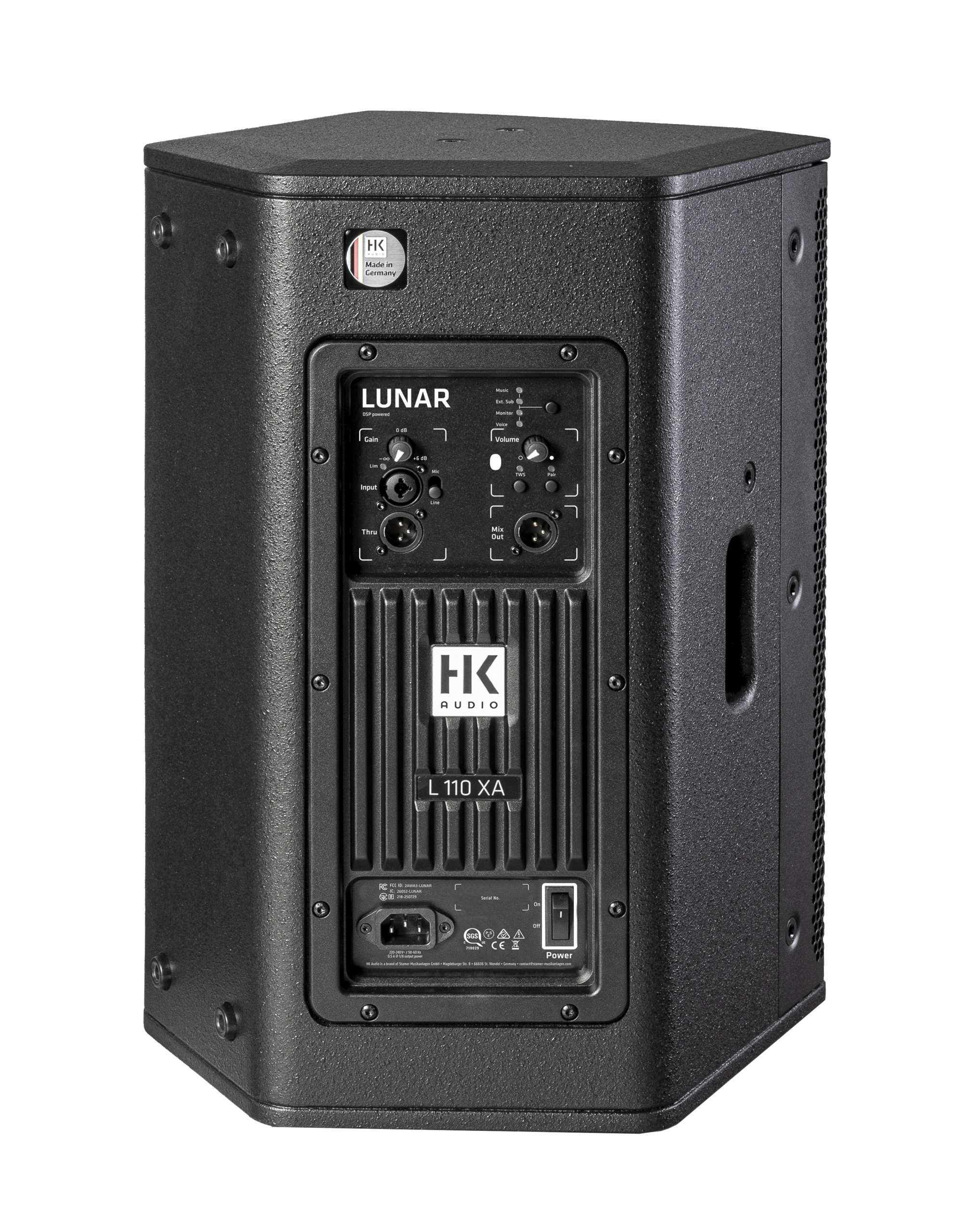 Активна тонколона HK Audio LUNAR 110 XA 1200W Активна тонколона HK Audio LUNAR 110 XA 1200W | Rotozoom