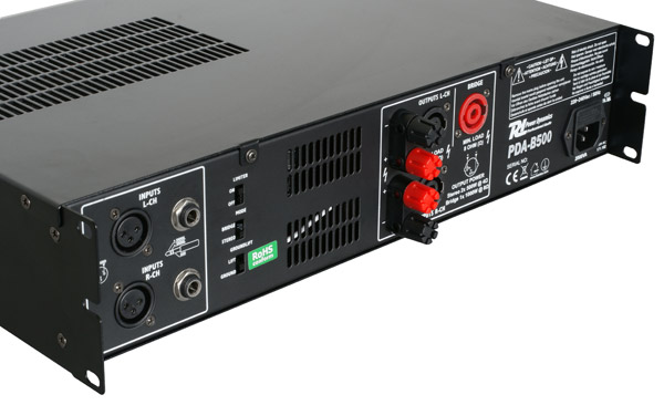 Професионален усилвател Power Dynamics PDA-B500 2x 250W Професионален усилвател Power Dynamics PDA-B500 2x 250W