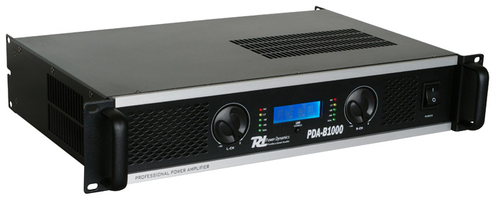 Професионален усилвател Power Dynamics PDA-B1000 2x 500W Професионален усилвател Power Dynamics PDA-B1000 2x 500W