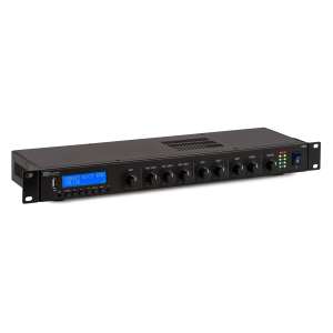 Медиа плейър с усилвател Power Dynamics PDC90 DAB+/USB/BT 19"
