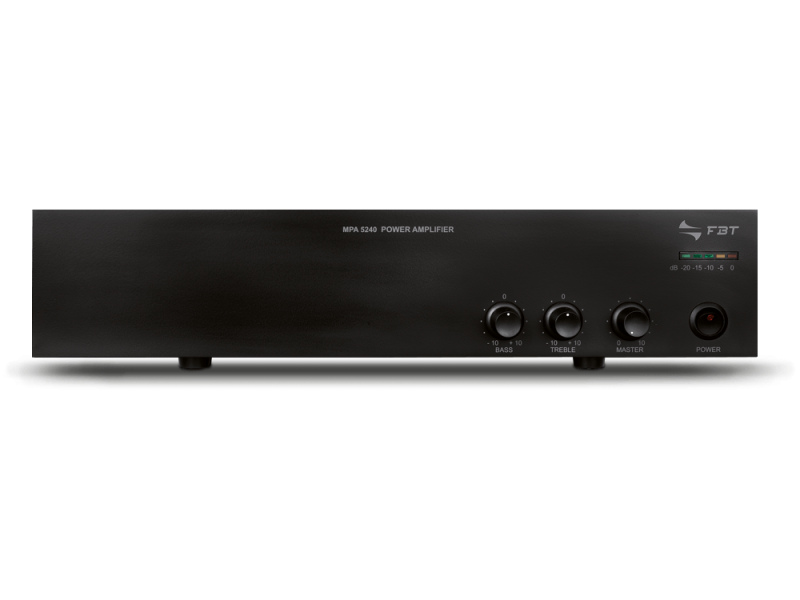 Инсталационен усилвател FBT MPA 5240 240W 100V EN 54-16