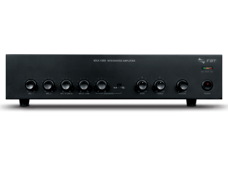Mixer усилвател FBT MXA 1060 60W 100V