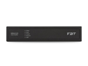 Инсталационен усилвател с вградено DSP FBT MDA 4125 4x 125W / 2x 250W 100V