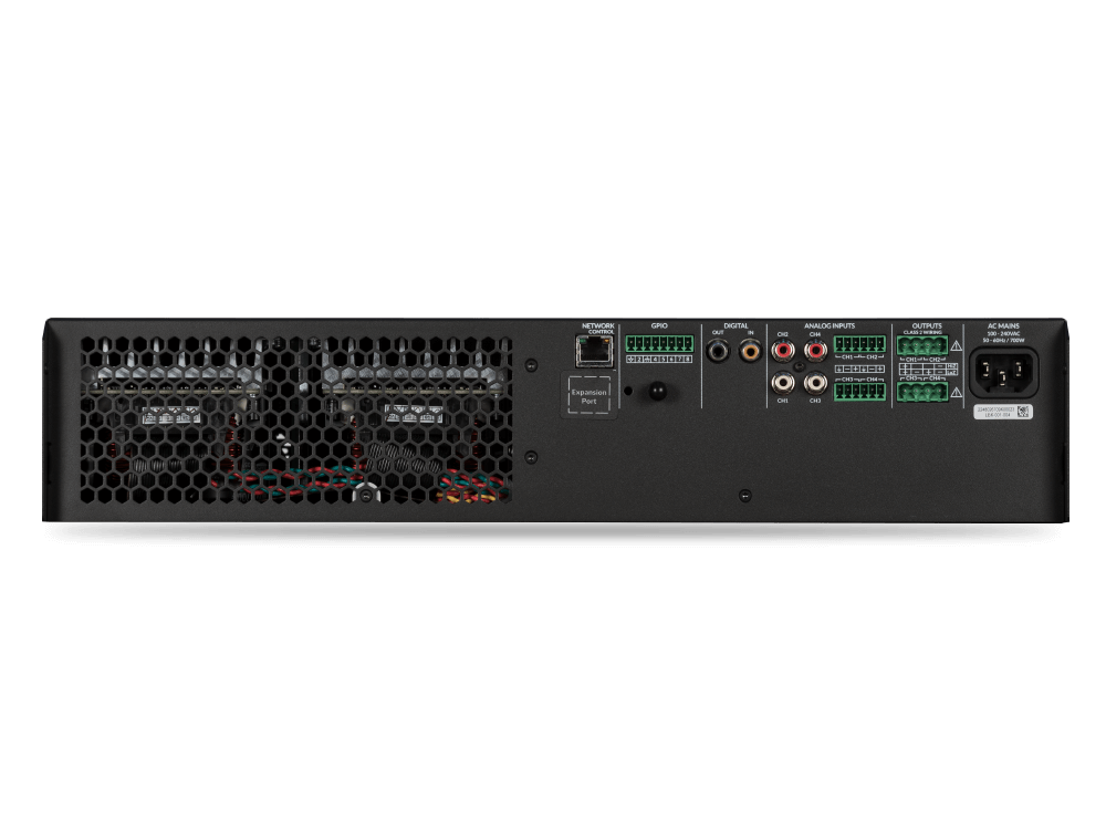 Инсталационен усилвател с вградено DSP FBT MDA 4500 4x 500W / 2x 1000W 100V Инсталационен усилвател с вградено DSP FBT MDA 4500 4x 500W / 2x 1000W 100V