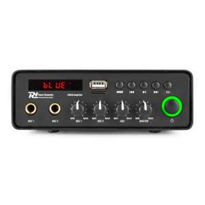 Усилвател Power Dynamics PDC30 30W 12V/220V с Bluetooth и MP3