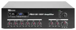 Mixer усилвател Power Dynamics PBA120 100V 120W