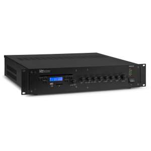 Mixer усилвател Power Dynamics PRC120 с CD плейър 100V 120W