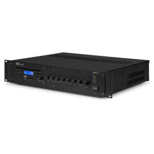 Mixer усилвател Power Dynamics PRC120 с CD плейър 100V 120W