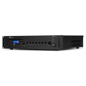 Mixer усилвател Power Dynamics PRC120 с CD плейър 100V 120W