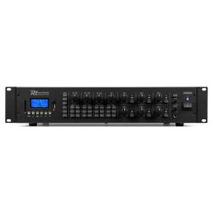 Матричен усилвател Power Dynamics PRM606 100V 6 x 60W 6 зони