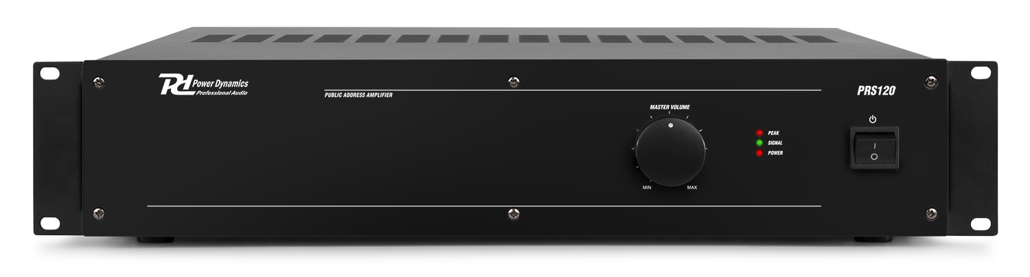 Крайно стъпало Power Dynamics PRS120 100V 120W slave усилвател Крайно стъпало Power Dynamics PRS120 100V 120W slave усилвател