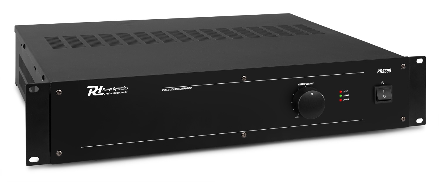 Крайно стъпало Power Dynamics PRS360 100V 360W slave усилвател Крайно стъпало Power Dynamics PRS360 100V 360W slave усилвател