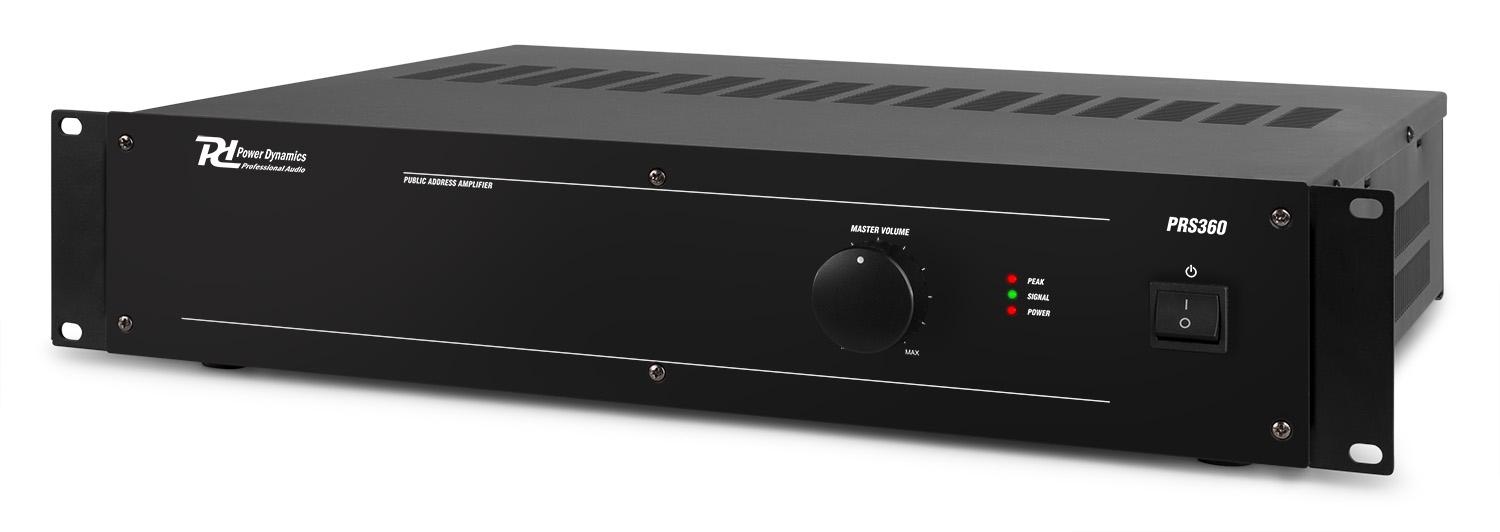 Крайно стъпало Power Dynamics PRS360 100V 360W slave усилвател Крайно стъпало Power Dynamics PRS360 100V 360W slave усилвател