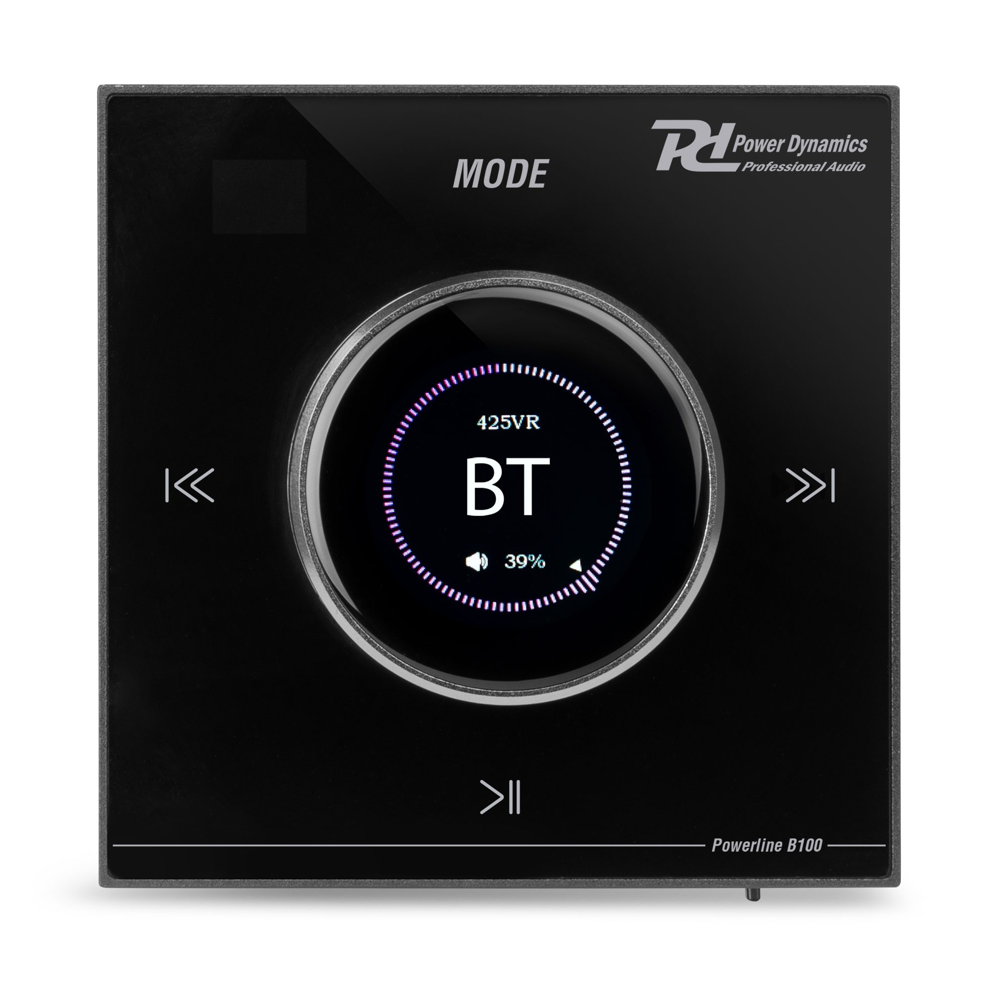 Вграден в стена усилвател Power Dynamics Powerline B100B 4 x 25W Bluetooth LCD черен Вграден в стена усилвател Power Dynamics Powerline B100B 4 x 25W Bluetooth LCD черен