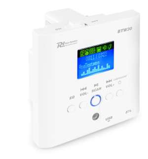 Вграден в стена усилвател Power Dynamics BTW30 2 x 15W Bluetooth FM