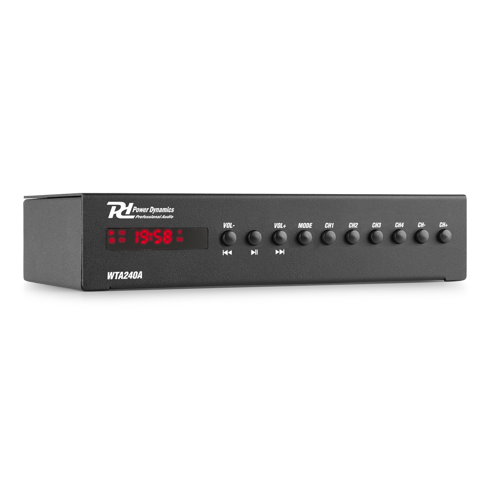 Инсталационен усилвател Power Dynamics WT240A 2 x 40W Wi-Fi Bluetooth Инсталационен усилвател Power Dynamics WT240A 2 x 40W Wi-Fi Bluetooth